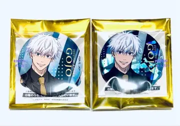 주술회전 고죠 사토루 5주년 캔뱃지 노멀 홀로그램 마루이