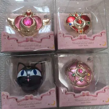 세일러문 미니어처 태블릿 케이스 4점 세트