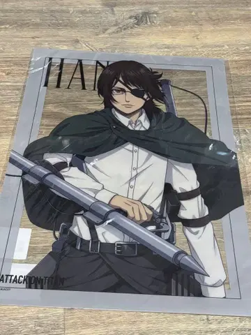 진격의 거인 한지 베이스야드도쿄 클리어 포스터