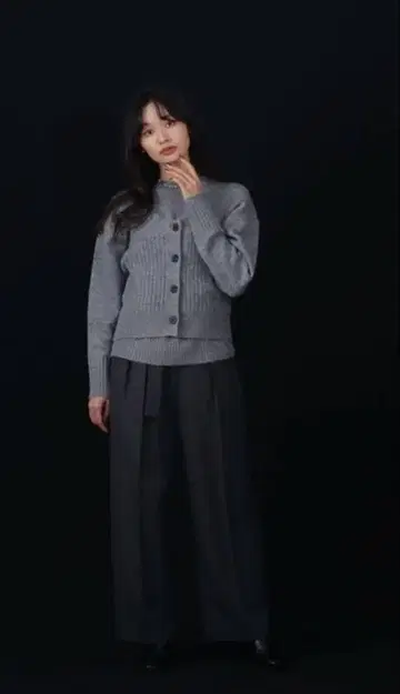 NATURAL BEAUTY BASIC 니트 뷔스티에 세트 풀오버