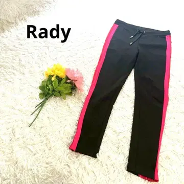 레이디 [ M ] 저지 맨투맨 팬츠 스포츠 헬스장 스트레치