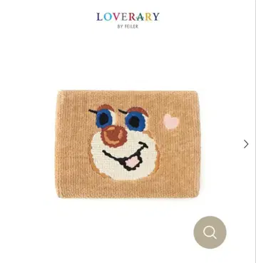 페이러 도업 테디걸 티슈 파우치