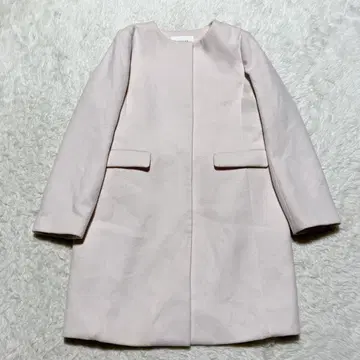 [ OPAQUE.CLIP ] 오파크 클립 노카라 롱 코트 L