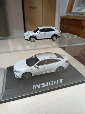 베젤 키링 덤 포함 화이트 INSIGHT 미니카