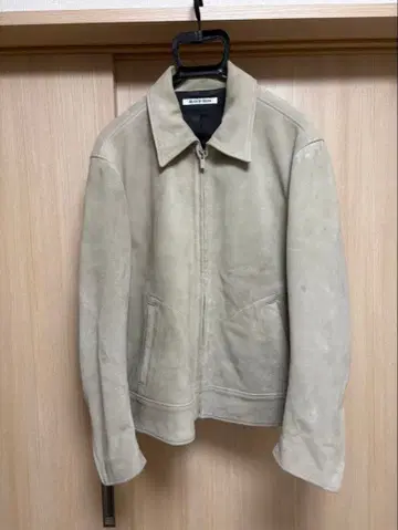 [ 가격 인하 ] SEVEN BY SEVEN 베이지 스웨이드 자켓