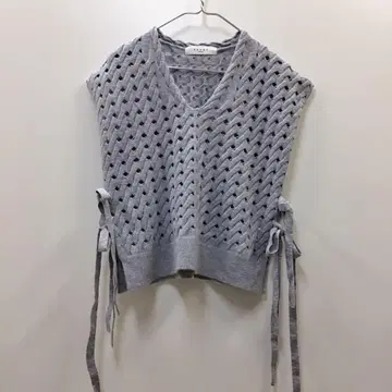 akane 아뮤 그레이 니트 베스트