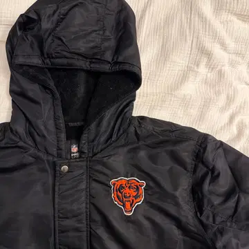 [ 시카고 베어스 ] 후드 부착 다운 자켓 속기모