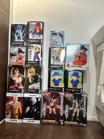 드래곤볼 피규어 세트