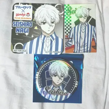 블루 록 나기 세이시로 웬디스 퍼스트 키친 캔뱃지 외