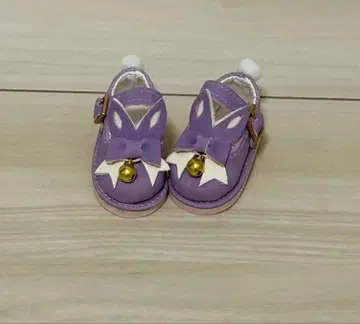 유SD tinyfox 토끼 귀 달린 인형 신발 파스텔 퍼플