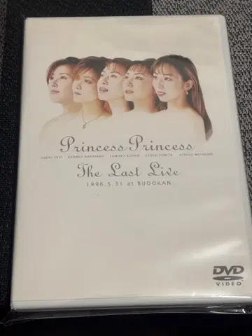 미중고 DVD 프린세스 프린세스 The Last Live