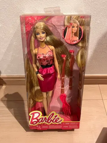 바비 헤어 스틱 인형