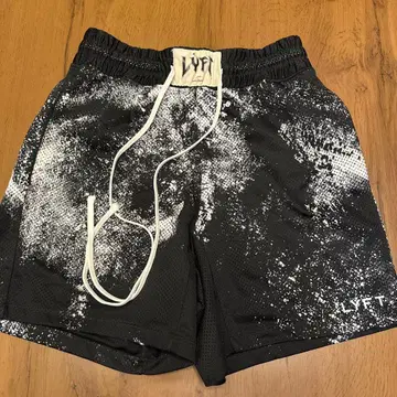LYFT 스플래쉬 프린트 숏팬츠 에디