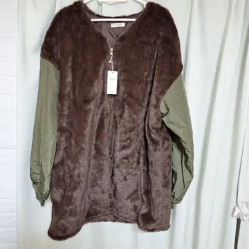 INGNI 브라운 퍼 자켓