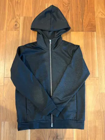 [ 유나이티드 애로우즈 ] 풀 집업 후드티 블랙 S 사이즈