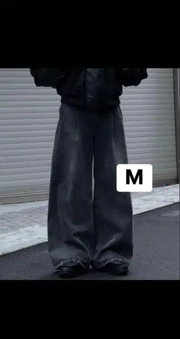 SINSS 2턱 와이드 플레어 데님