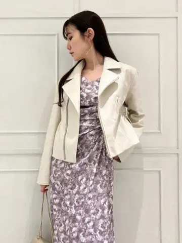 [ 미사용 새상품 ] SNIDEL 드로스트 라이더 자켓