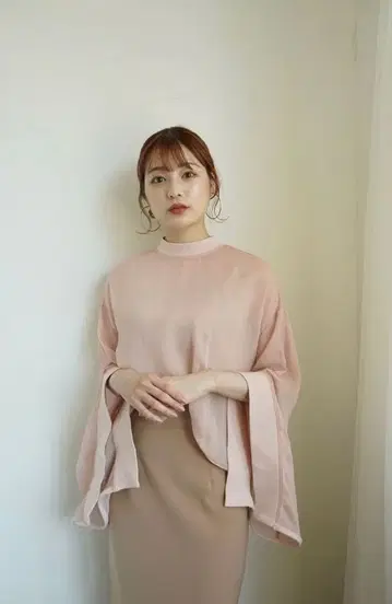 acka sheer soft blouse