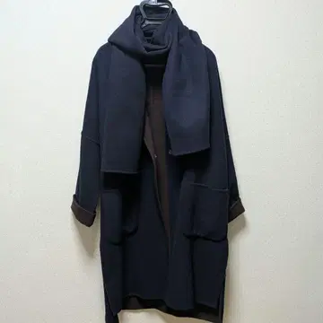 밴야드 스톰 리버서블 롱 코트 스톨 포함