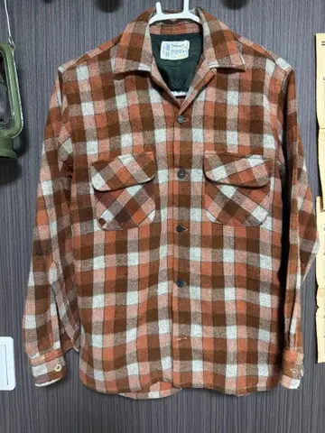 60s Towncraft 플란넬 셔츠