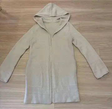 폭시 캐시미어 롱 후드티