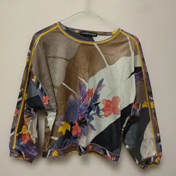 i1 레오나르 LEONARD 티셔츠 7부 기장 상의