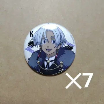 도쿄 리벤저스 쿠로카와 이자나 트럼프 캐릭터 배지 컬렉션 캔뱃지