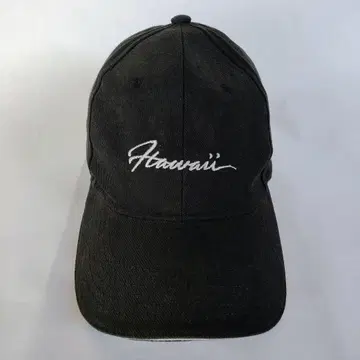 [레어] Hawaii 자수 블랙 캡