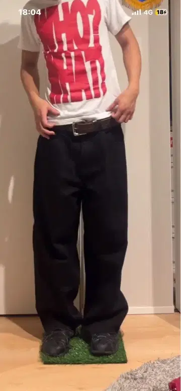 gap 슈퍼 배기 데님 블랙