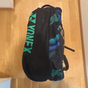 YONEX 라켓 백 블랙/블루/퍼플/그린 (12개)