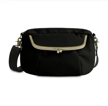 AYANOKOJI 가마구치 숄더백 블랙 코롱 아야노코지