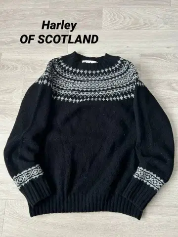 Harley OF SCOTLAND 노르딕 니트 40
