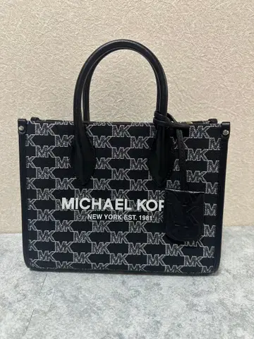 MICHAEL KORS 로고 프린트 토트백