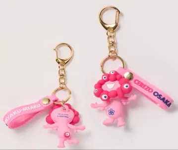 EXPO2025 미야쿠미야쿠 입체 러버 마스코트 키링 (세레소 오사카)