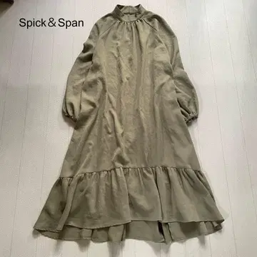 Spick&Span 티어드 원피스 카키 F