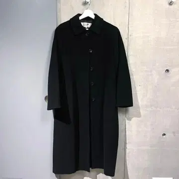 23구 블랙 롱 코트 사이즈 38