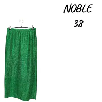 NOBLE 그린 타이트 스커트 38 L 사이즈