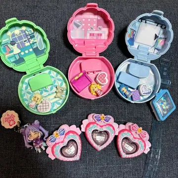 너와 아이돌 프리큐어 컴팩트 하우스 3개 아이돌 하트 브로치