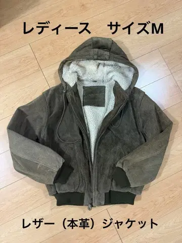 천연 가죽 소가죽 자켓 라이더 보아 자켓 바이크 빈티지