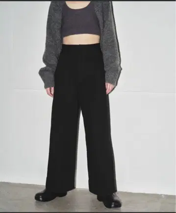 투데이풀 Wide Twill Trousers