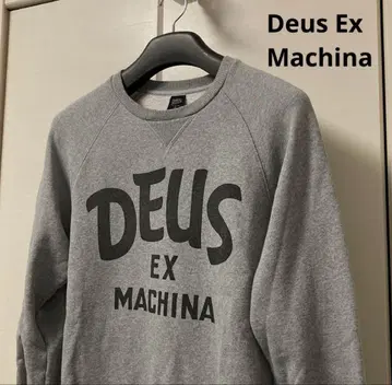 DEUS 데우스 엑스 마키나 빅 로고 트레이닝 맨투맨 남성용 M