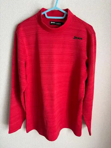 스릭슨 스트라이프 레드 긴팔 셔츠