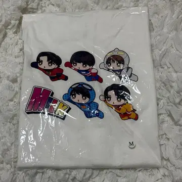 M!LK HERO 투어 셔츠 화이트 M 사이즈