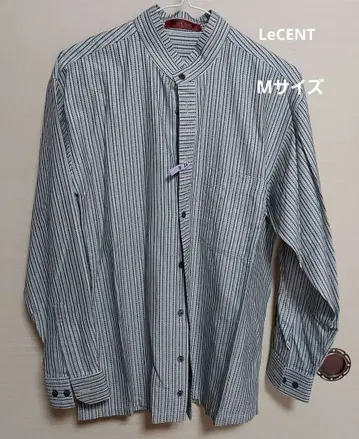 LeCENT 스트라이프 긴팔 셔츠 M 사이즈
