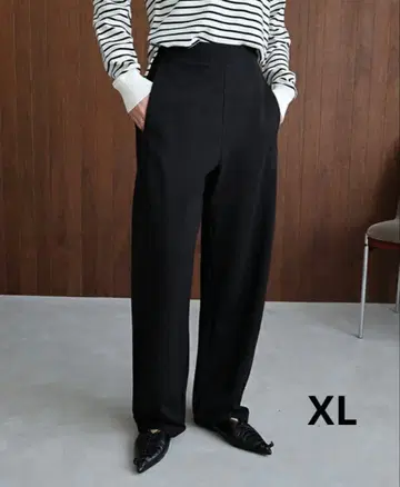 evernavy 에버네이비 분또 커브 팬츠 블랙 XL