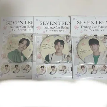 SEVENTEEN 트레이딩 캔뱃지