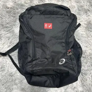 아식스 블랙 럭색/백팩