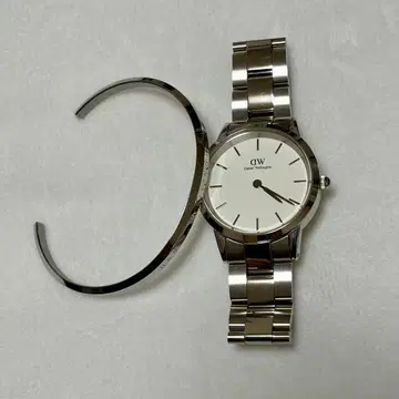 Daniel Wellington DW 아날로그 손목시계 실버