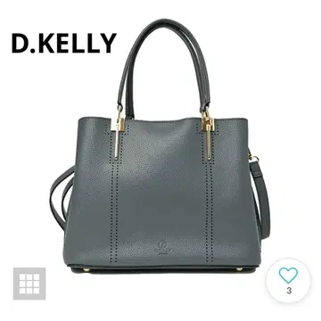 D.KELLY 펀칭 디자인 토트백 2WAY 숄더백