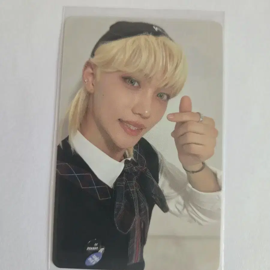 Stray Kids Felix Christmas Evel Photocard